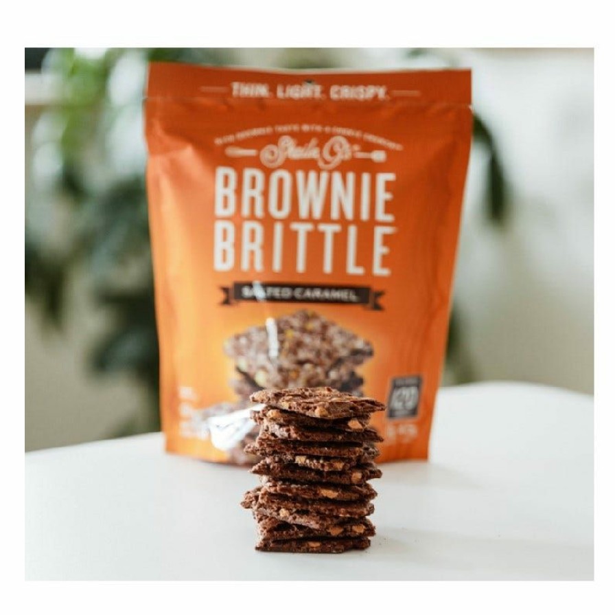 Wholesale Sheila G'S Salted Caramel Brownie Brittle, 5 Oz. Hard Candy & Lollipops