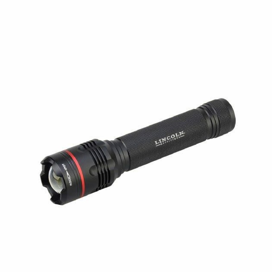 New Lincoln Outfitters Lincoln Outfitter 4000 Lumens Cob Aluminum Flashlight 66321 Flashlights