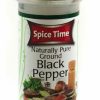 Hot Various Brands Spice Time Ground Black Pepper, 1.75 Oz. Spices & Seasonings