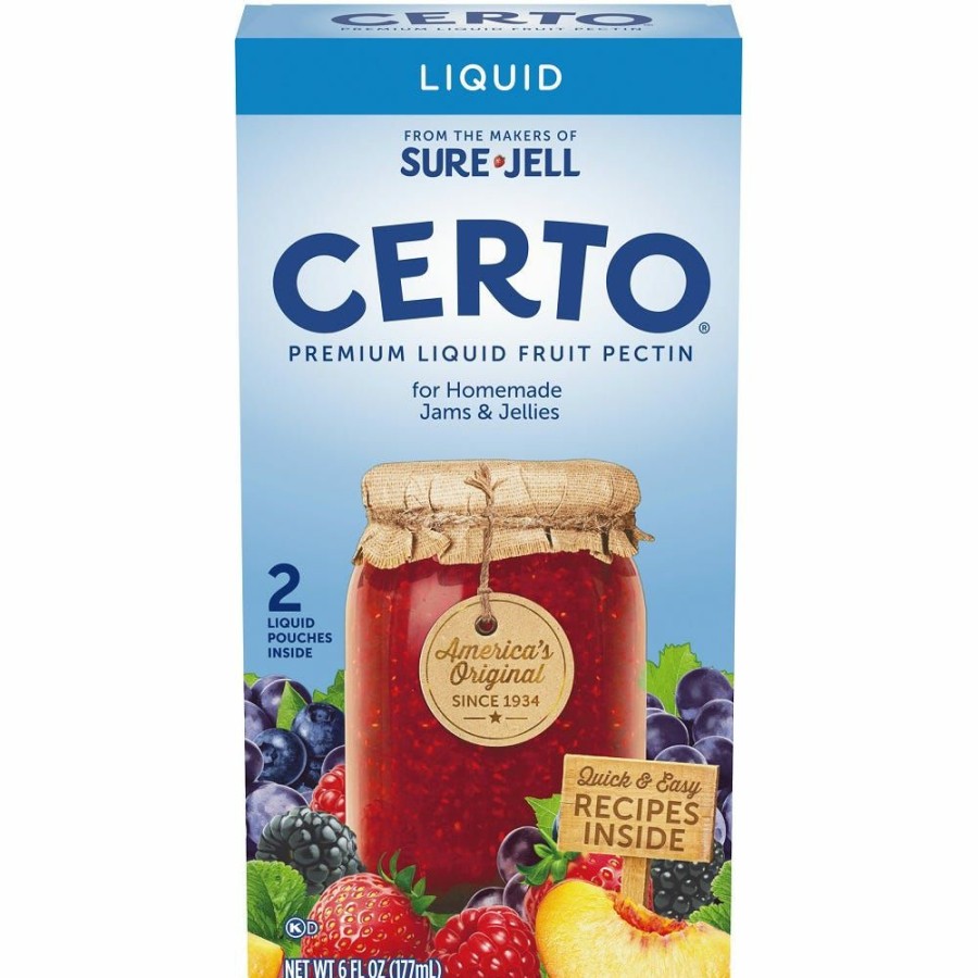 Hot Certo Liquid Fruit Pectin, 6 Oz. Canning Ingredients