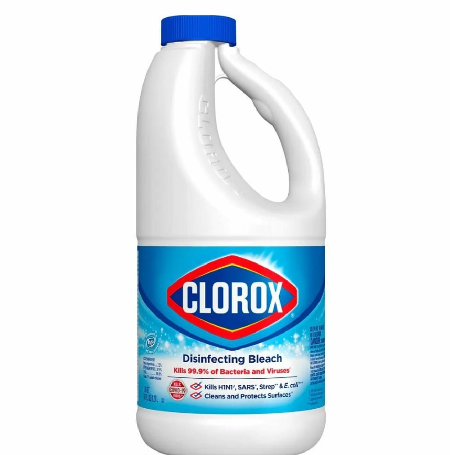 Online Clorox Regular Concentrated Disinfecting Bleach, 43 Oz. Laundry