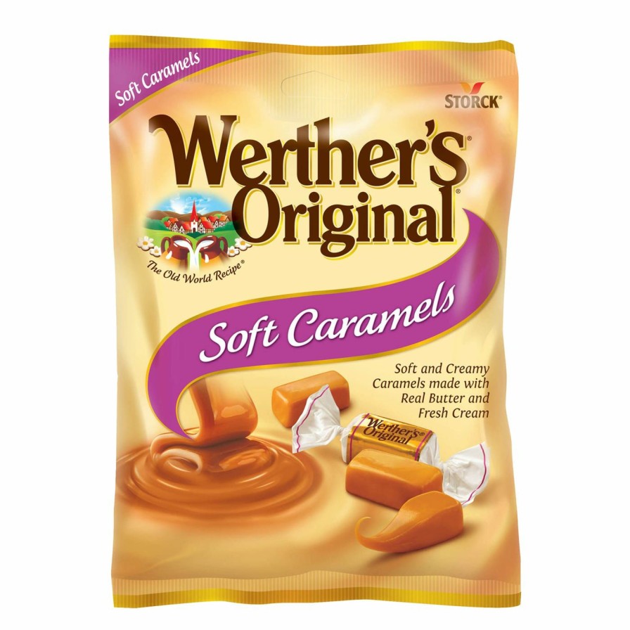 Wholesale Werther'S Original Soft Caramels Candy, 4.5 Oz. Gummy & Chewy