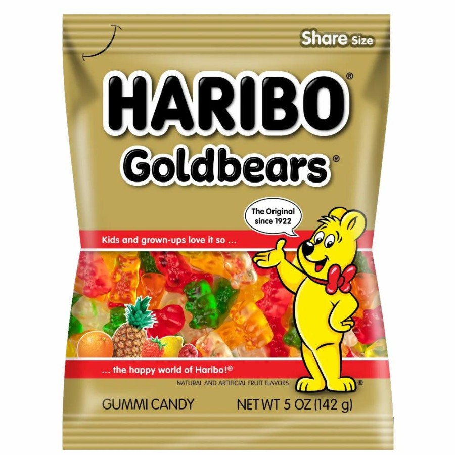 Best Haribo Goldbears Gummi Candy, 5 Oz. Gummy & Chewy