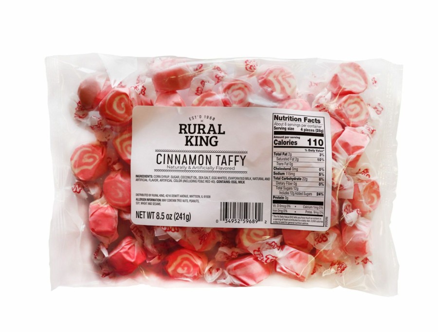 Best Rural King Cinnamon Salt Water Taffy Candy & Gum