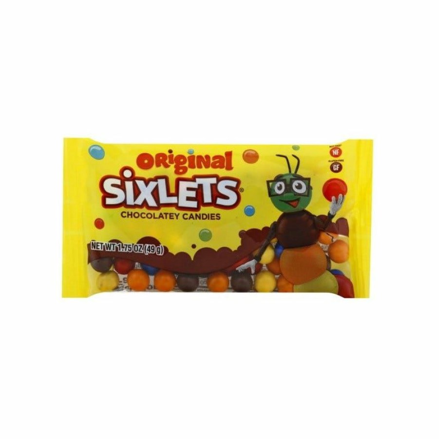 Hot Various Brands Sixlets Chocolate Candies, 1.75 Oz. Bag