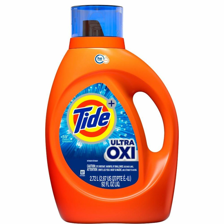 Clearance Procter And Gamble Distributing Tide Liquid He Ultra Oxi 92Oz 59Ld Laundry Detergent