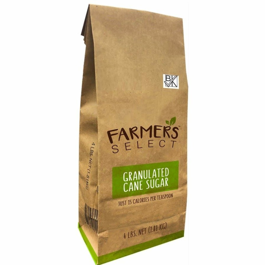 Online Various Brands Farmer'S Select Granulated Cane Sugar, 4 Lb. Sugar & Sweeteners