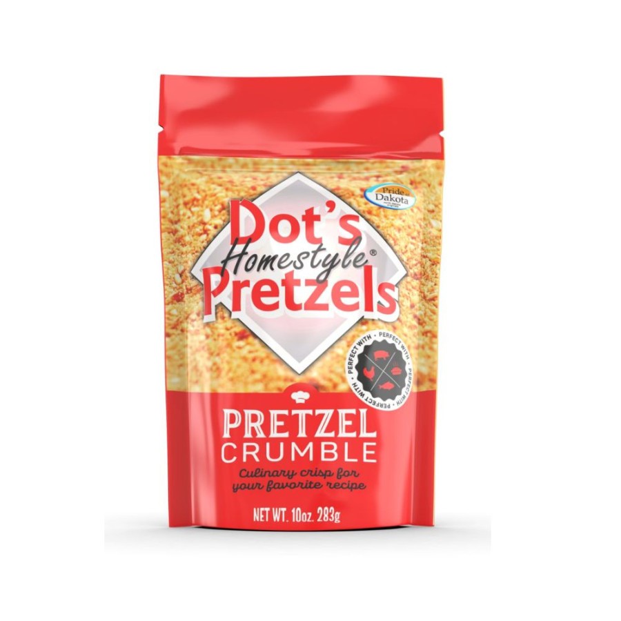 Hot Dots Pretzels Dot'S Pretzel Crumble Rub, 10 Oz. Spices & Seasonings