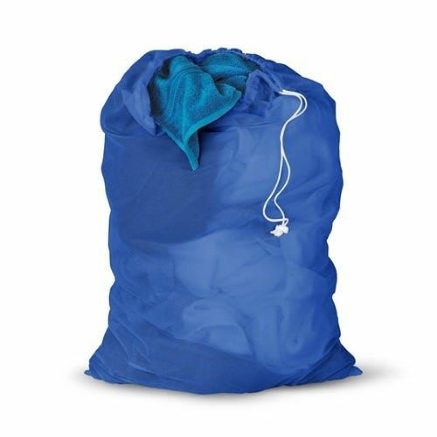 Wholesale Honey-Can-Do Honeycando Blue Mesh Laundry Bag 2 Pack Lbgz01161 Laundry Baskets