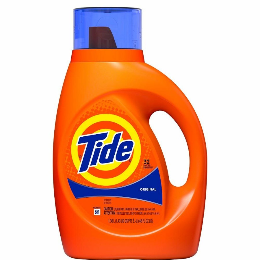 Clearance Procter And Gamble Distributing Tide Liquid Original 46Oz 32Ld Laundry Detergent