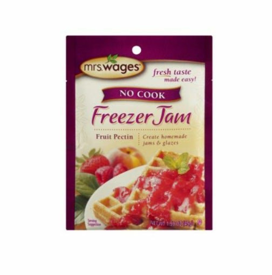 Best Mrs. Wages Freezer Jam No Cook Fruit Pectin, 1.59 Oz. Canning Ingredients