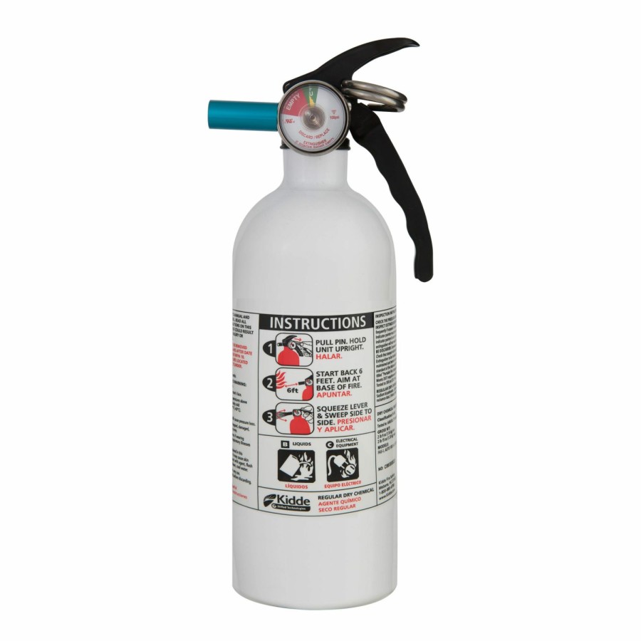 Online Kidde 5-Bc Dry Chemical Automobile Fire Extinguisher 21006287Mtl Fire Extinguishers