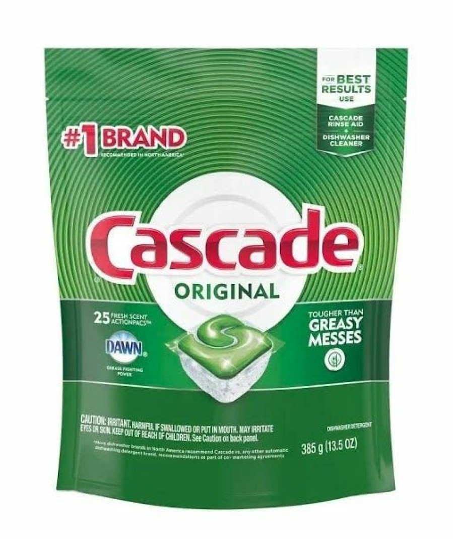 Wholesale Cascade Actionpacs Dishwasher Detergent Fresh Scent 97716 Dish Soap & Dishwasher Detergent