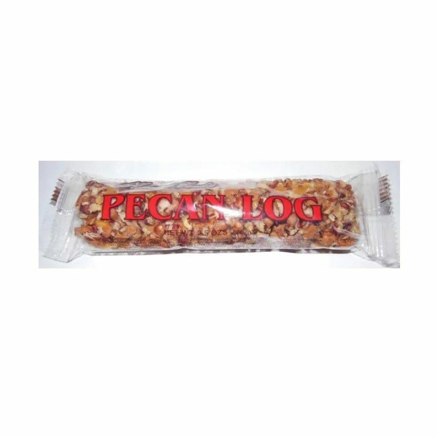 New Various Brands Crown Candy Pecan Log, 2.5 Oz. Gummy & Chewy