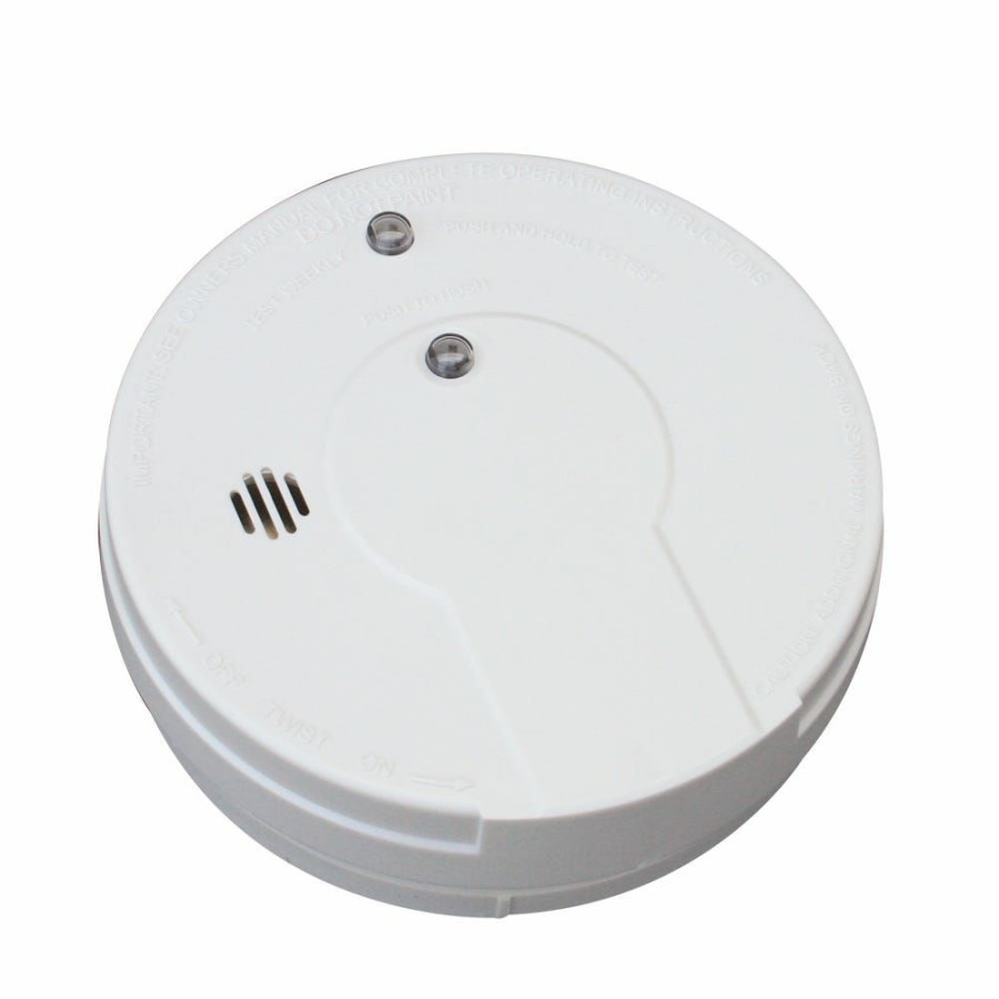 Best Kidde Battery Operated Smoke Alarm With Hush 44037502 Detectors & Alarms