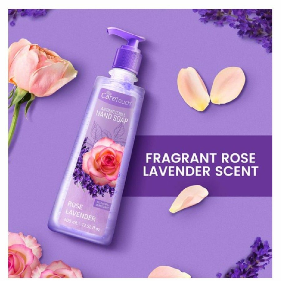 Wholesale Caretouch Antibacterial Hand Soap Rose Lavender, 13.25 Cthslr13 Bathroom Essentials