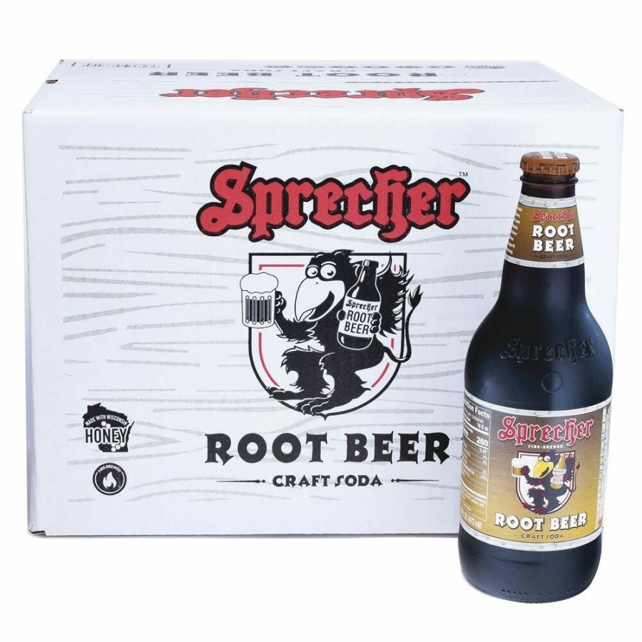 Best Sprecher Craft Root Beer, 16 Oz. Bottles / 12 Pack Soda