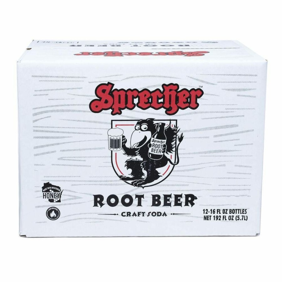 Best Sprecher Craft Root Beer, 16 Oz. Bottles / 12 Pack Soda