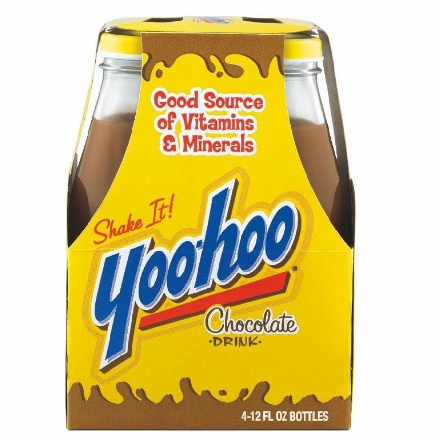 New Yoo-Hoo Chocolate Drink, 12 Oz. 4 Pack Beverages