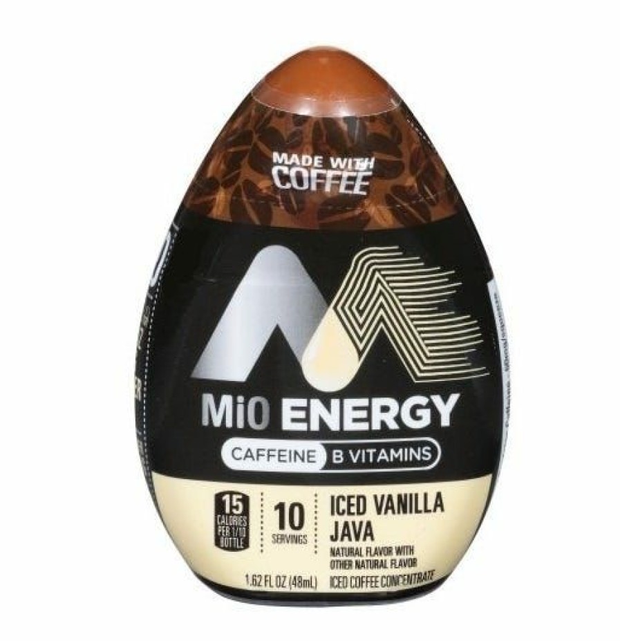 Hot Mio Iced Vanilla Java Coffee Concentrate Water Enchancer Beverages