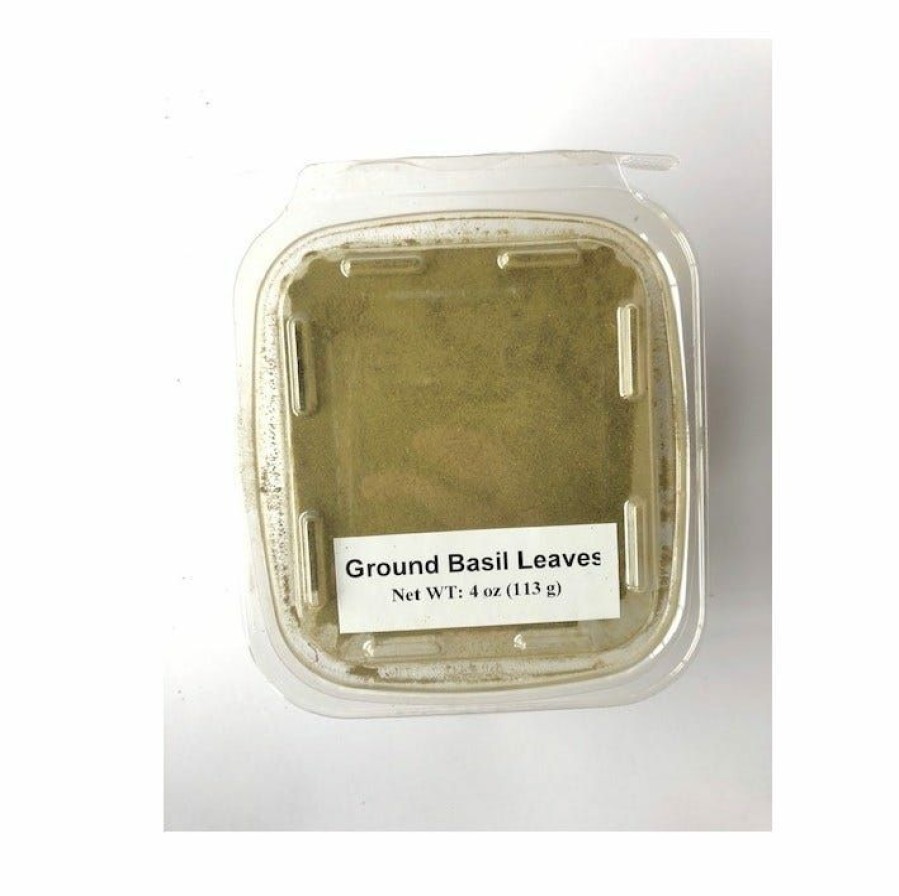 Best Lipari Ground Basil Leaf, 4 Oz. Spices & Seasonings