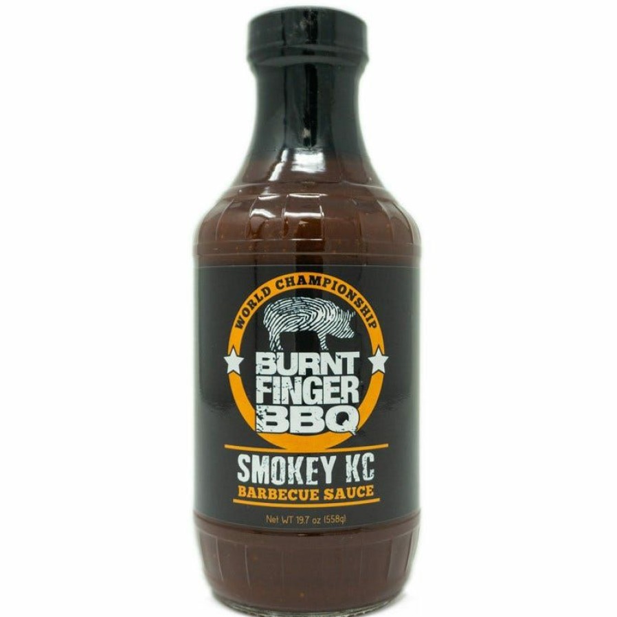 Clearance Burnt Fingers Burnt Finger Smokey Kc Bbq Sauce, 19.7 Oz. Condiments & Sauces