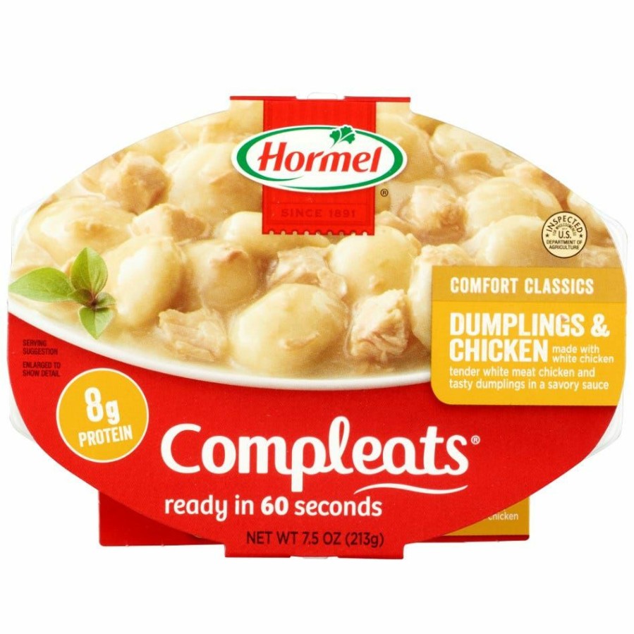 Online Hormel Compleats Chicken & Dumplings, 7.5 Oz. Microwave Meals