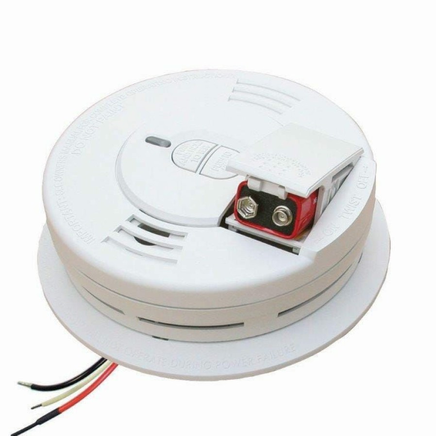 Wholesale Firex I12060 Ac/Dc Hardwired Front Loading Smoke Alarm By Kidde 21006376 Detectors & Alarms