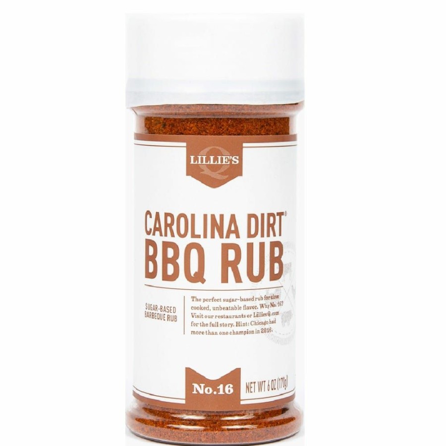 New Lillie'S Q Carolina Dirt Rub, 6 Oz. Spices & Seasonings