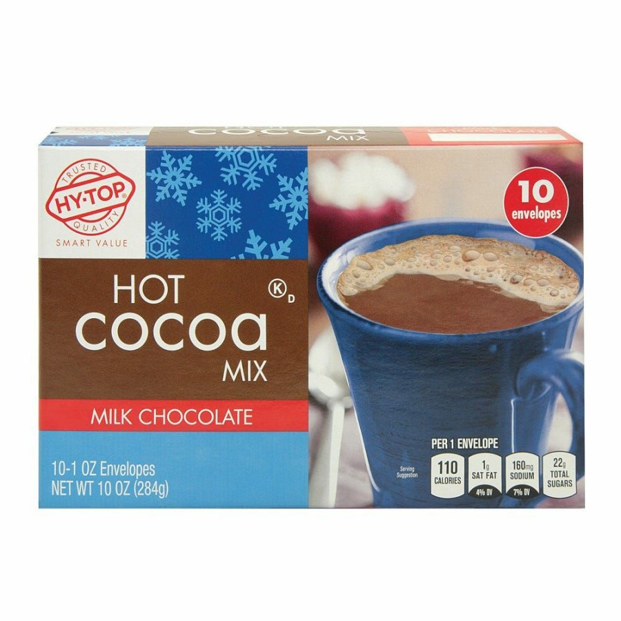 New Hytop Milk Chocolate Hot Cocoa Mix, 10 Pack Hot Chocolate