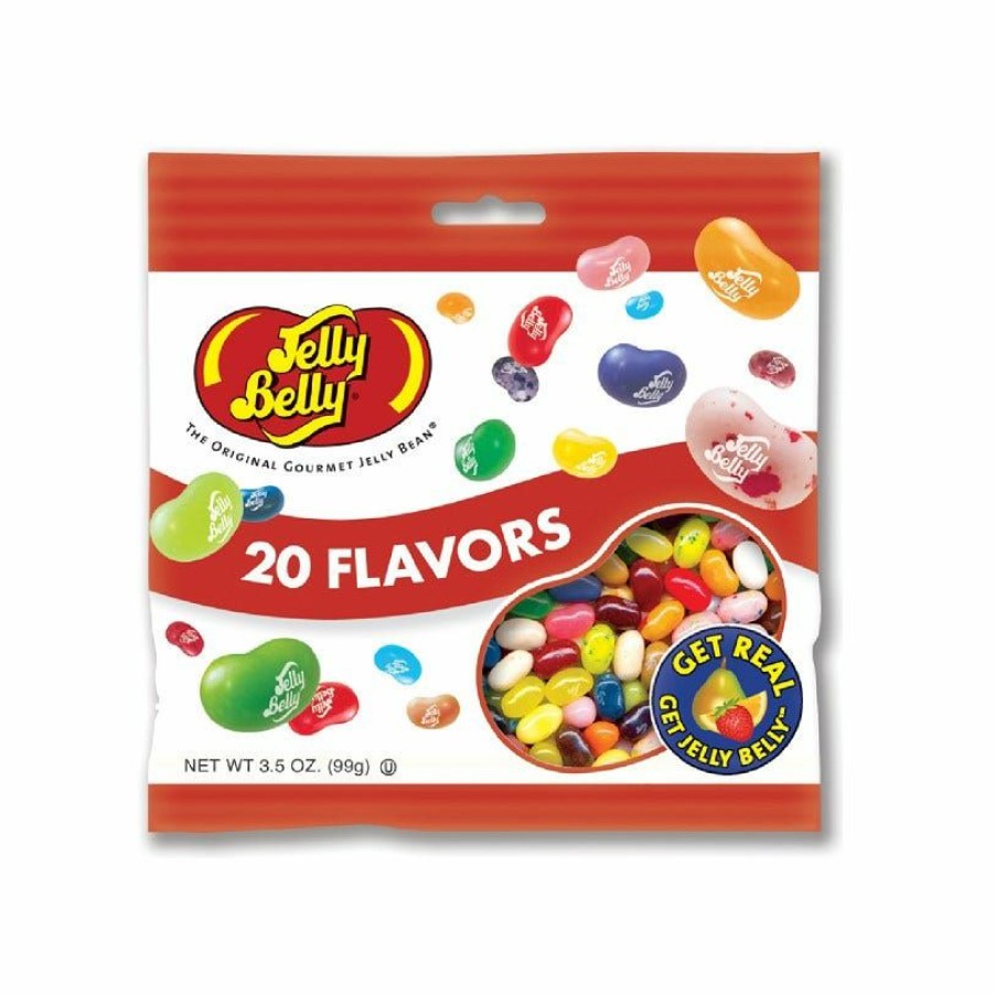 Best Jelly Belly 20 Flavors Gourmet Jelly Beans, 3.5 Oz. Gummy & Chewy