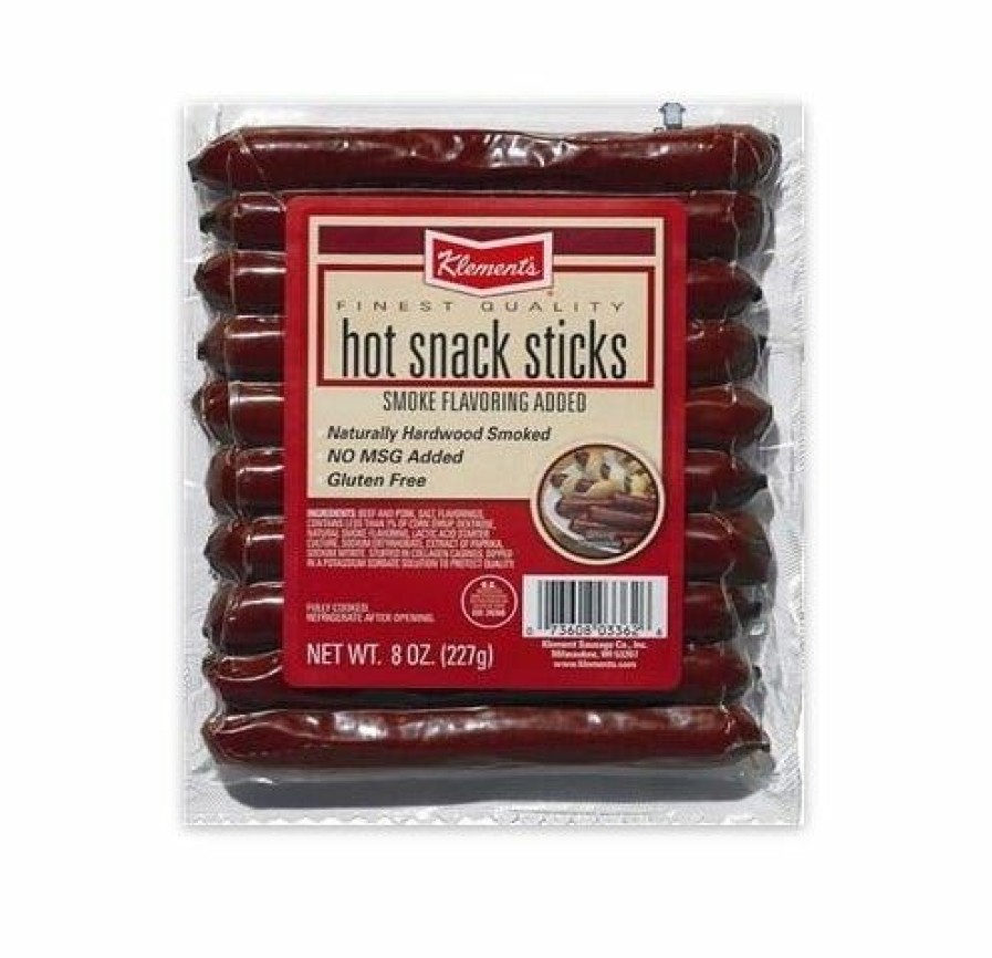 Online Klements Hot Snack Sticks, 8 Oz. Jerky