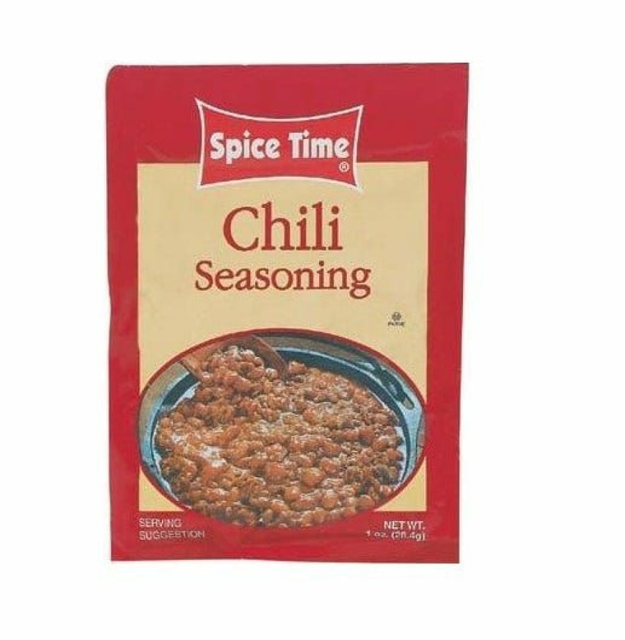 Wholesale Various Brands Spice Time Chili Mix, 1 Oz. Spices & Seasonings