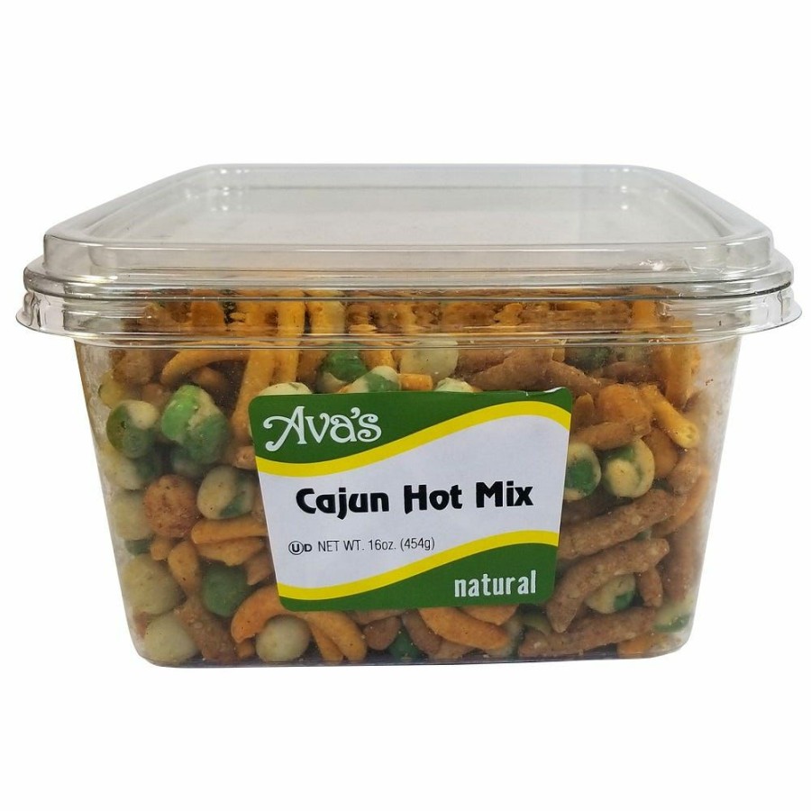 Hot Ava'S Snacks Cajun Hot Mix, 16 Oz. Trail Mixes