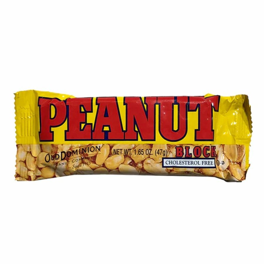 Online Old Dominion Peanut Block, 1.65 Oz Candy & Gum