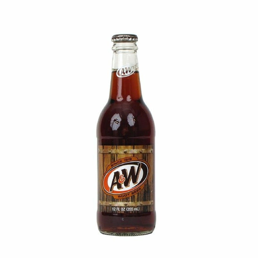 Wholesale A&W Root Beer, 12 Oz. Glass Bottle Soda