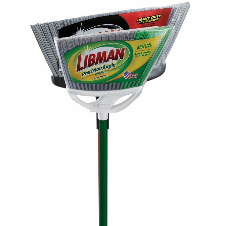 Best Libman Indoor/Outdoor 2 Broom Value Pack 1554 Cleaning & Janitorial Supplies