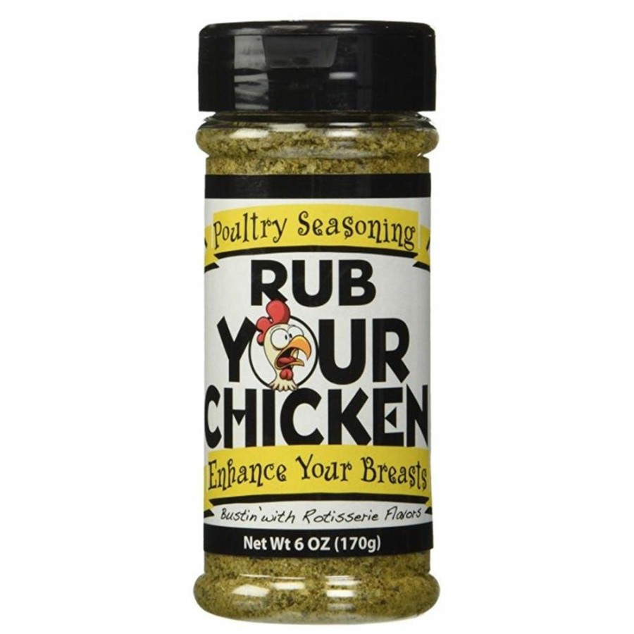 Wholesale Various Brands Rub Your Chicken Poultry Seasoning, 6 Oz. Spices & Seasonings