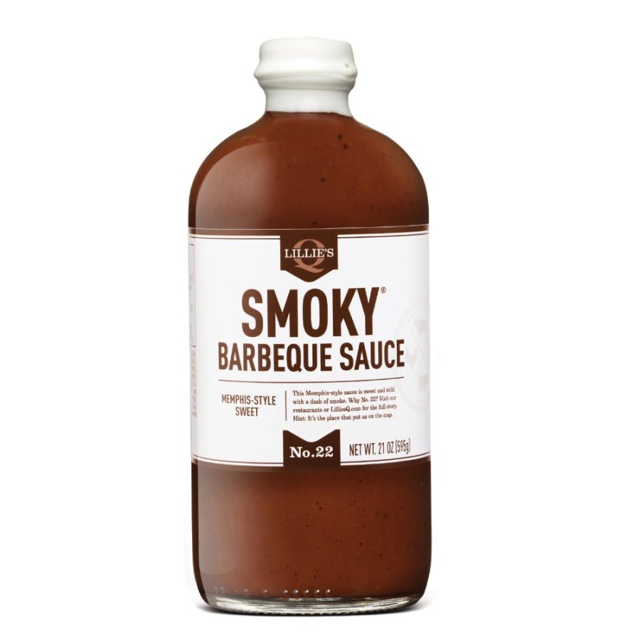 Hot Lillie'S Q Smoky Bbq Sauce, 21 Oz. Condiments & Sauces