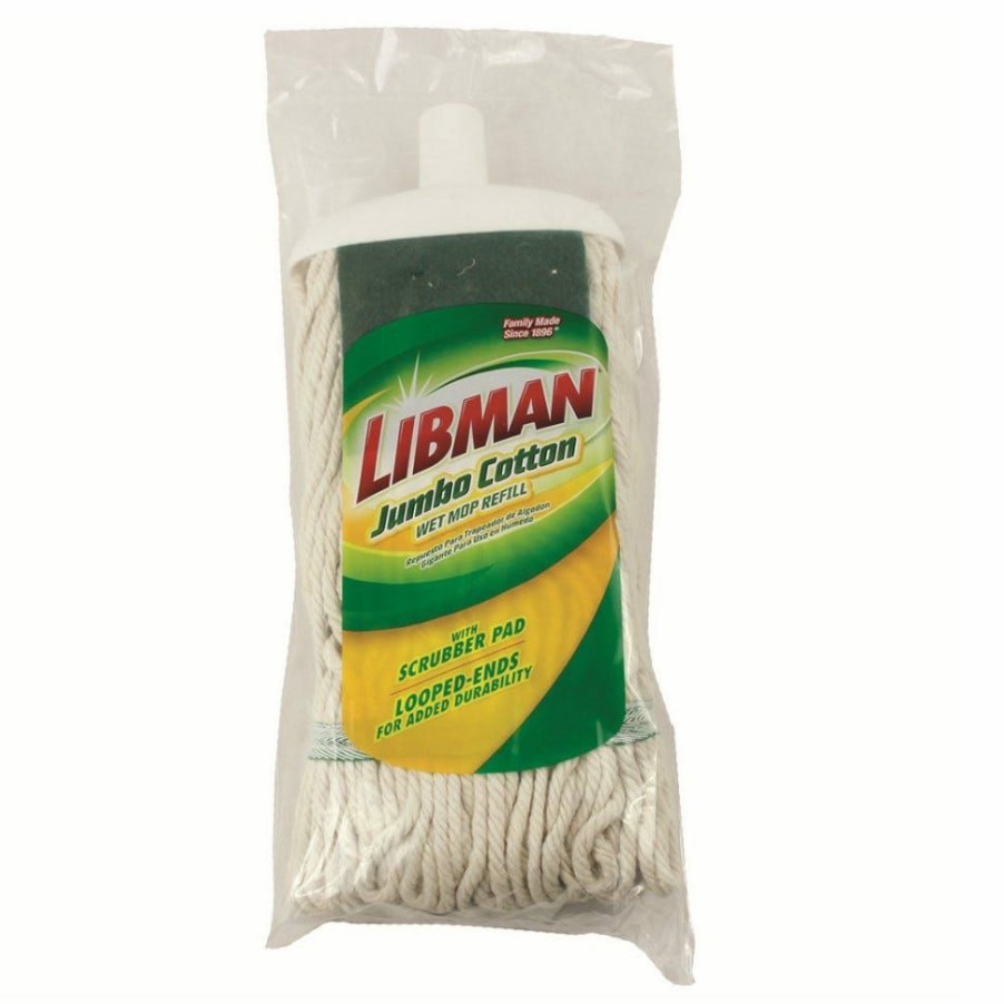 Best Libman Jumbo Cotton Wet Mop Refill Cleaning & Janitorial Supplies