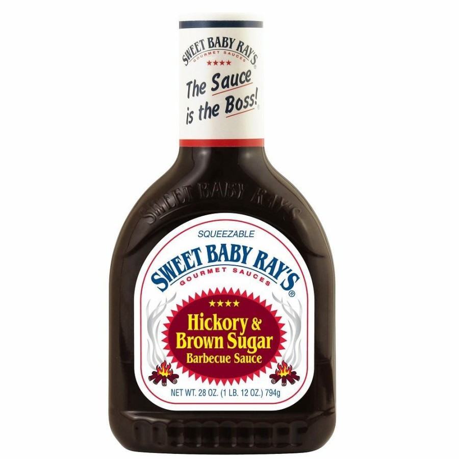 Best Sweet Baby Ray'S Hickory & Brown Sugar Bbq Sauce, 28 Oz. Condiments & Sauces