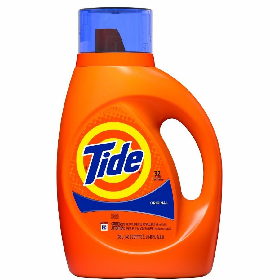 Best Procter And Gamble Distributing Tide Liquid He Original 46Oz 32Ld Laundry Detergent