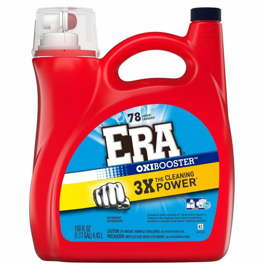 Best Procter And Gamble Distributing Era Liquid Oxi-Booster Laundry Detergent 78 Loads 150 Fl Oz