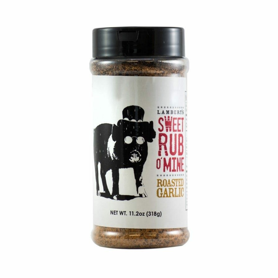 Online Sweet Swine O'Mine Lambert'S Sweet Rub O'Mine Roasted Garlic Rub, 11.2 Oz. Spices & Seasonings