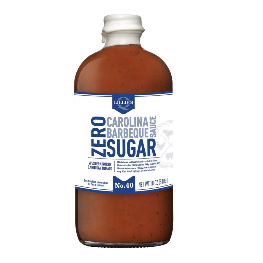 Wholesale Lillie'S Q Carolina Zero Sugar Bbq Sauce, 18 Oz. Condiments & Sauces