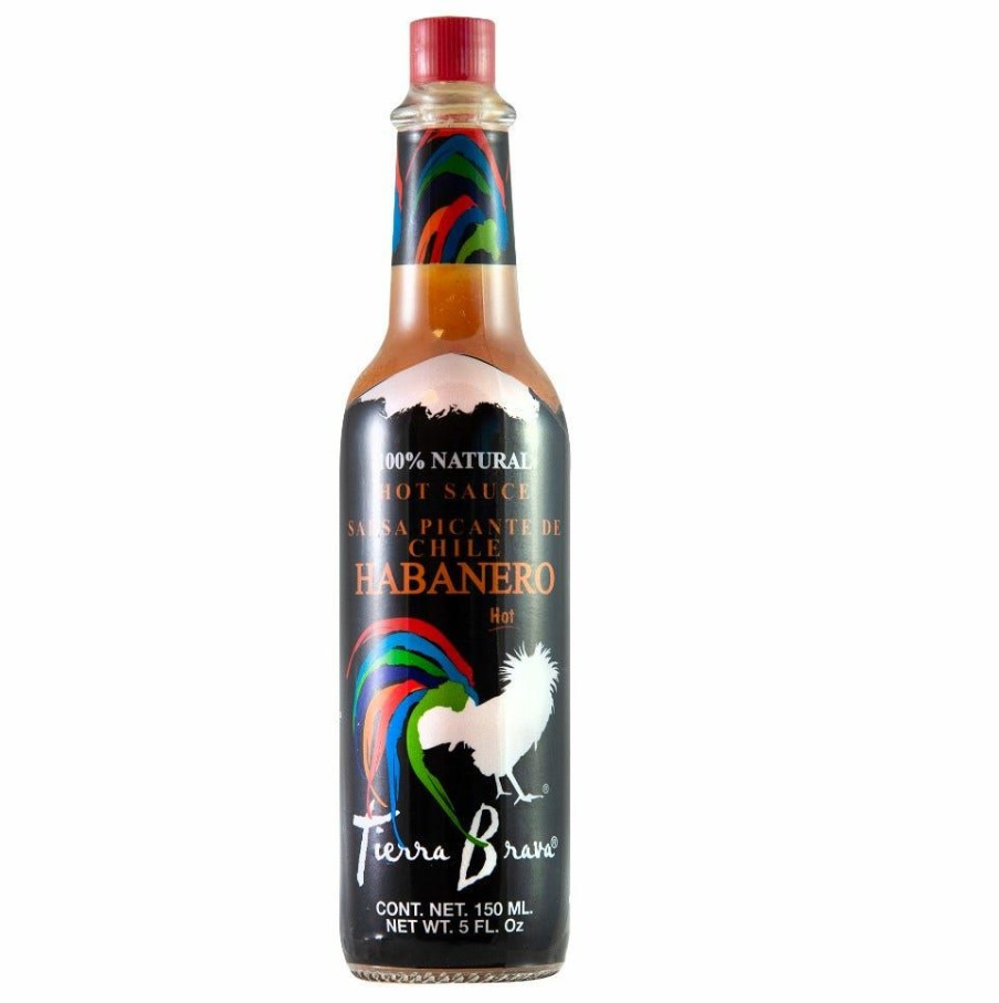 Wholesale Tierra Brava Red Habanero Sauce, 5 Oz. Spices & Seasonings