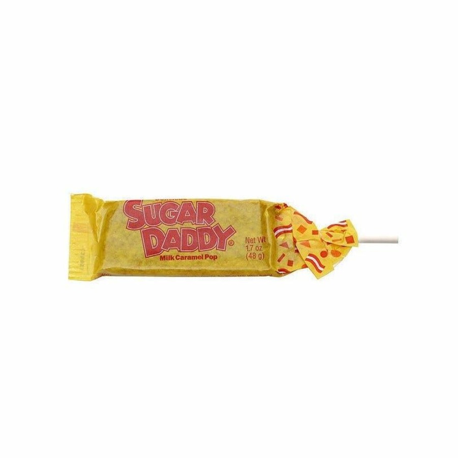 New Sugar Daddy Milk Caramel Pops, 1.7 Oz. Hard Candy & Lollipops