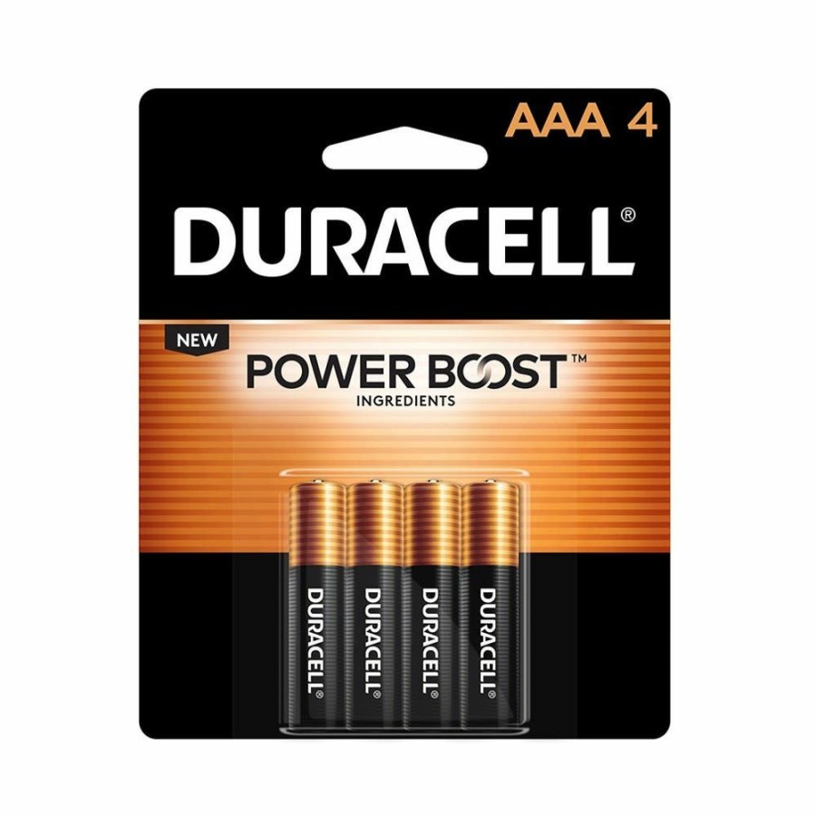 Online Duracell Coppertop Aaa Alkaline Batteries, 4 Pack Household Batteries