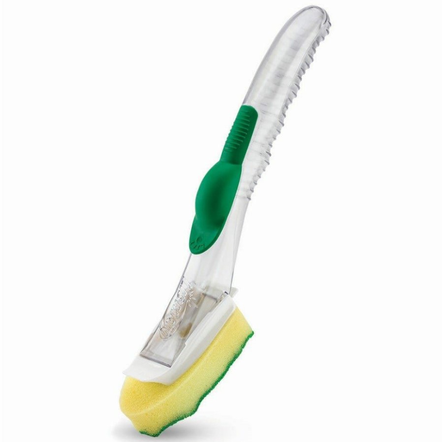 Hot Libman Scouring Sponge Soap Dispensing Dish Wand Cleaning & Janitorial Supplies