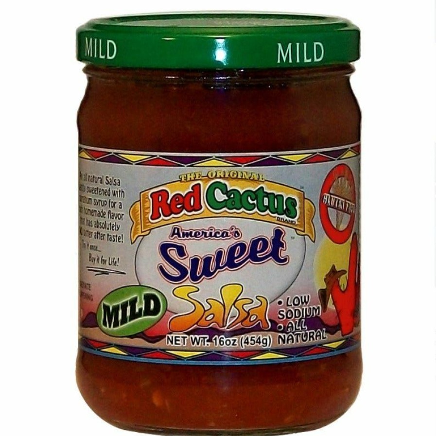 Clearance Red Cactus Sweet Mild Salsa, 16 Oz. Jar Dips & Salsa